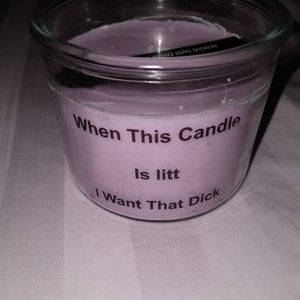 Valentine's Day Adult Candle